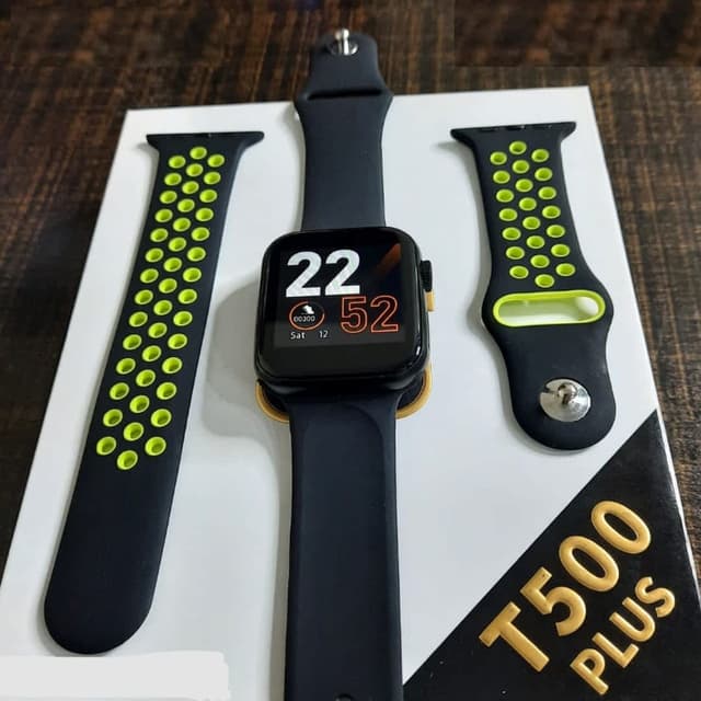 [3/22, 3:22 PM] Muhammad Sarib Ali: T500 Plus Smart Watch With Extra Strap