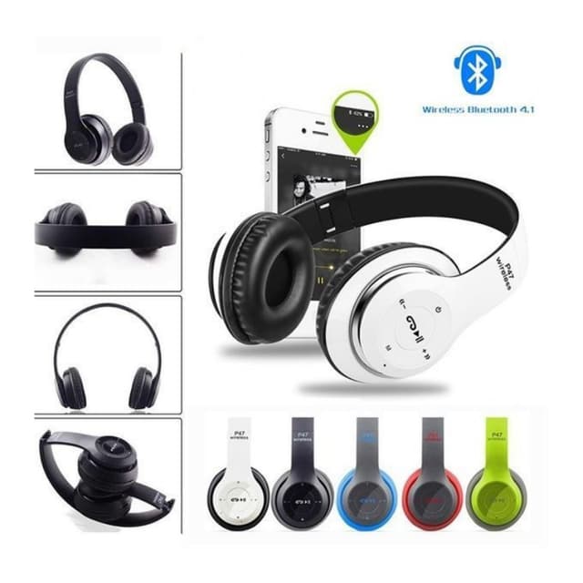 Wireless Foldable Bluetooth Headphones Stereo